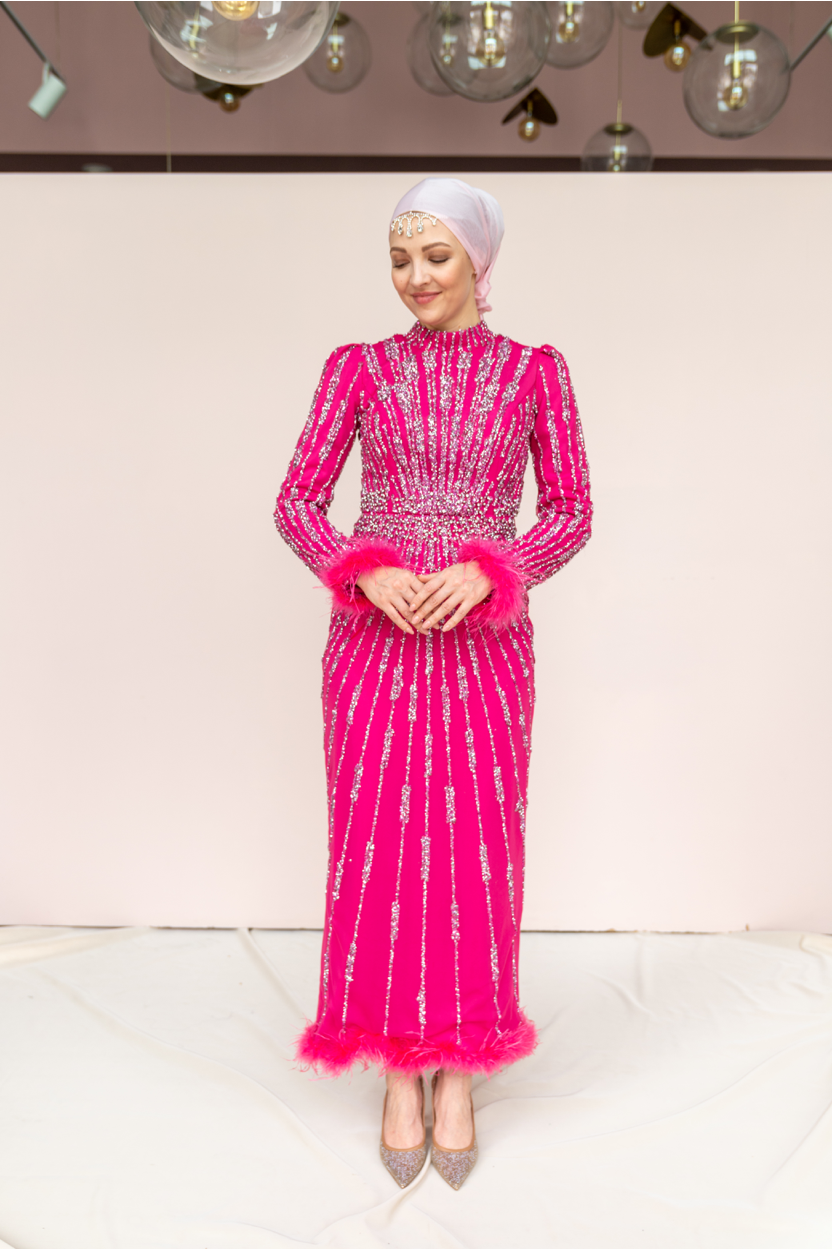 Lamira Hijab Evening Dress